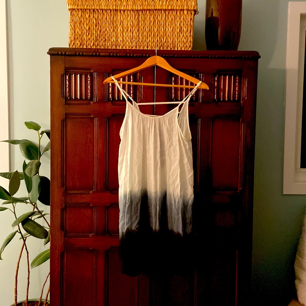 Ombré swimsuit coverup